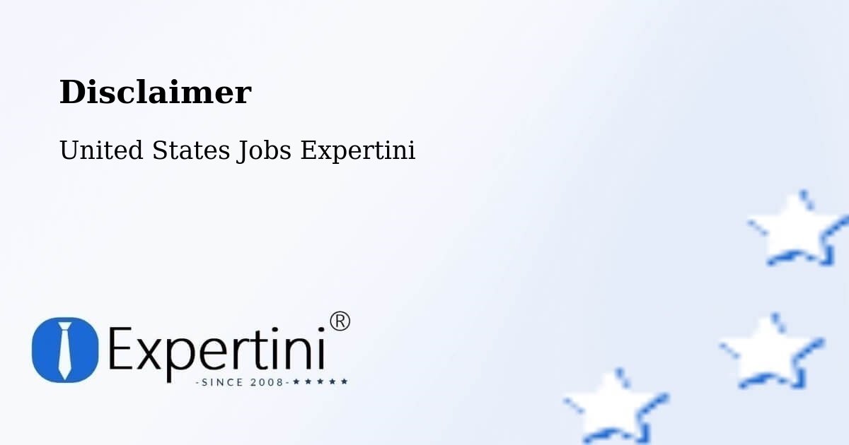 Disclaimer – Seguin - United States Jobs Expertini
